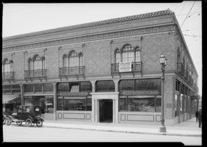 West 6th Street and South Vermont Avenue, Pacific-Southwest Bank, Los Angeles, CA, 1925