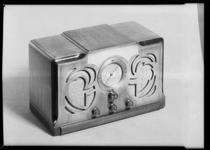 Packard Bell table model radio, Southern California, 1934