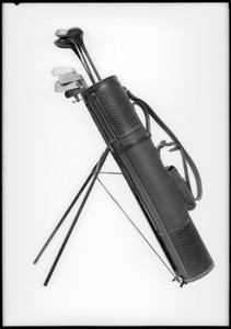 Golf bag holder, Southern California, 1926