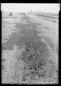 Standard asphalt on Hathaway Avenue, Long Beach, CA, 1933