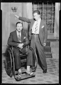 Publicity shots "Creaking Chair", Morosco Theatre, Southern California, 1927