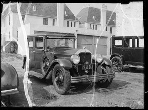 Buick sedan, C.H. Eccleston assured, File #2AL7034, Southern California, 1936