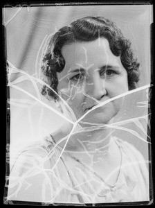 Portrait of Mrs. Meyers, Southern California, 1935