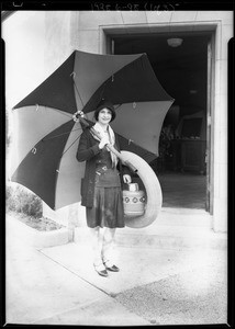 Lucille Winters at Hollywood Store, Southern California, 1928