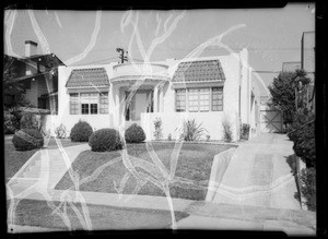 Building exteriors, Southern California, 1935