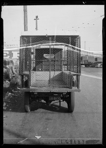 Young's Market truck, Southern California, 1935