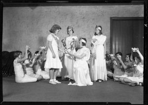 Lamp club girls, Southern California, 1932