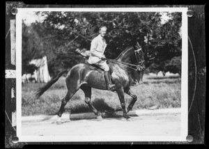 C. V. Townes, Southern California, 1933