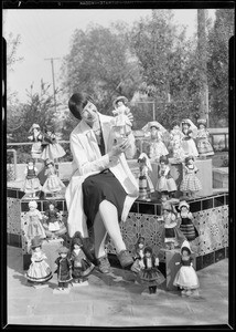 Dolls representing all countries, Southern California, 1931