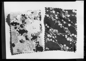 Material samples, Southern California, 1934