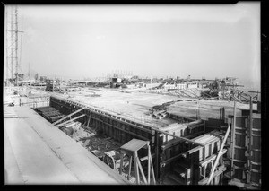 Progress of planetarium, Southern California, 1933