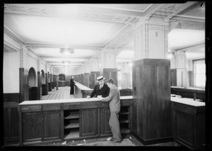 New trust department, Southern California, 1932