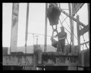 Kern County wells, Bakersfield, CA, 1934