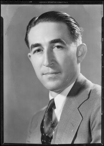 Portrait of Mr. Gregory, Southern California, 1933