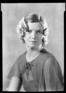 Miss Margaret Loper, Southern California, 1930
