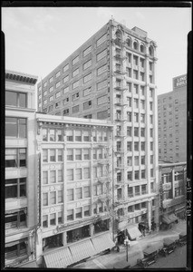 New view of Paden-Pelton Building, 728 South Hill Street, Los Angeles, CA, 1925