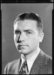 Portrait of Mr. Ulloa, Southern California, 1932