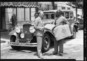 Pierce Arrow car from Jack-Germond, 5600 Sunset Boulevard, Los Angeles, CA, 1929