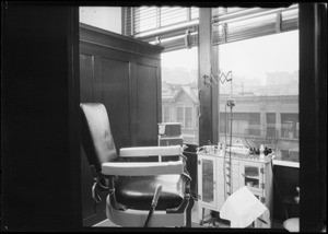 Dr. Hannock, chiropodist department, Broadway Department Store, Los Angeles, CA, 1925