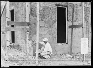 Photograph for engagement, Mr. Hicks, Southern California, 1933