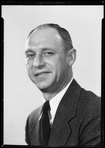 Portrait of W. E. Truesdell, Southern California, 1935