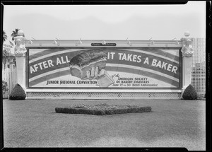 Bakery engineers bulletin board, Southern California, 1932