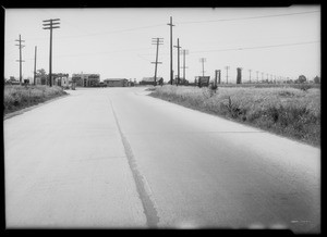 Intersection of South Central Avenue and West Rosecrans Avenue, Compton, CA, 1934