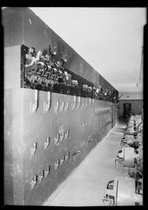 Switchboard, new General Hospital, Southern California, 1932