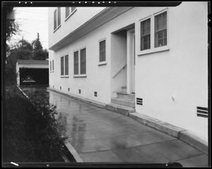 Driveway, 447 1/2 South Norton Avenue, Los Angeles, CA, 1940