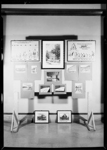 Playground exhibits, Southern California, 1932