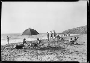 Tahiti Beach, Southern California, 1927