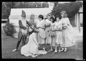 Barnsdall playground, May festival, Southern California, 1931