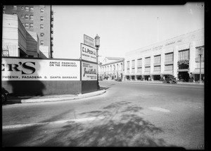 Intersection of Wilshire Boulevard & South New Hampshire Avenue, Los Angeles, CA, 1931