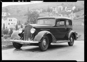 Oldsmobile - C.C. Koveny assured, Southern California, 1934