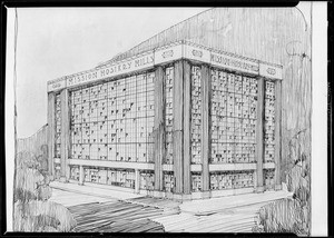 Copy of new factory for Mission Hosiery mills, Southern California, 1931