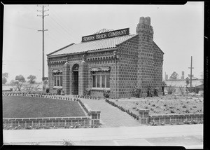 Interiors and exteriors of Simons offices, Southern California, 1931