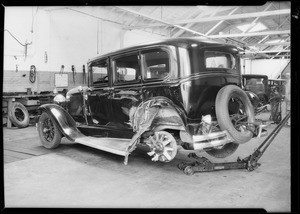 Buick sedan, Robertson, owner, Southern California, 1931