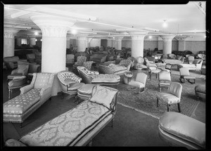 Interiors of display room, Murdock and Wilcek, Southern California, 1930