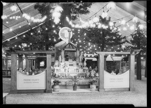 Fresno County, California land show, Southern California, 1930