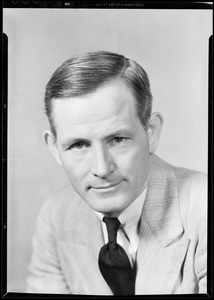 Portrait of Frank J. Rogers, Southern California, 1932