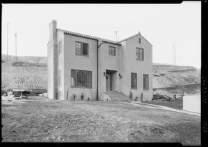 Houses at Silver Lake Terrace, Los Angeles, CA, 1925