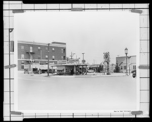 Gilmore station, northeast corner of La Brea Avenue & Wilshire Boulevard, Los Angeles, CA 1928