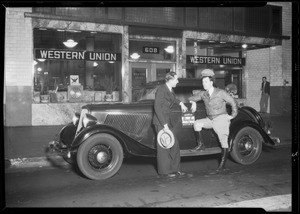 Ford run to San Francisco, Southern California, 1933