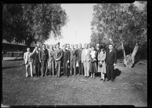 NSC groups, Southern California, 1931