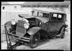 Hudson Brougham, Auto Club of Southern California, Southern California, 1931