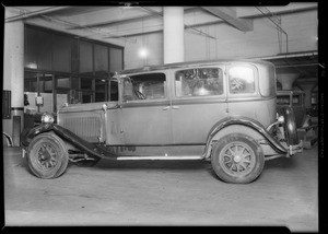 Chrysler, H.A. Woodward, owner, Southern California, 1931