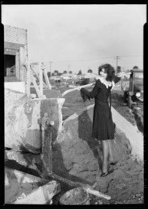 Wanda Fontaine at Leimert Park, Los Angeles, CA, 1927