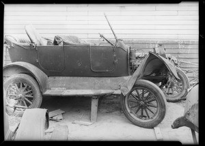 Ford touring owned by Mr. Austin, Farrington assured, Southern California, 1933