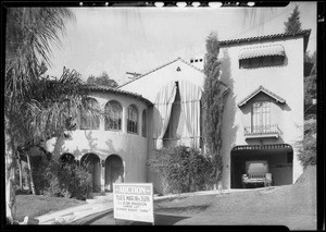 House at 2255 Cheswick Lane (auction), Southern California, 1930