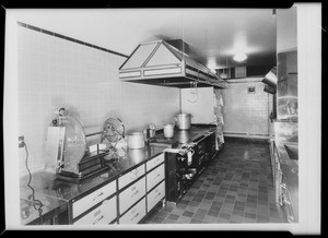 Bakery and restaurant installations, Southern California, 1932